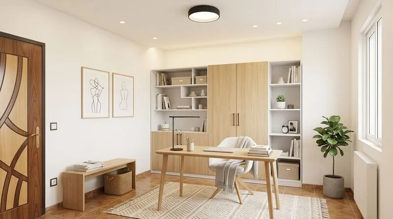 Scandinavian Study room