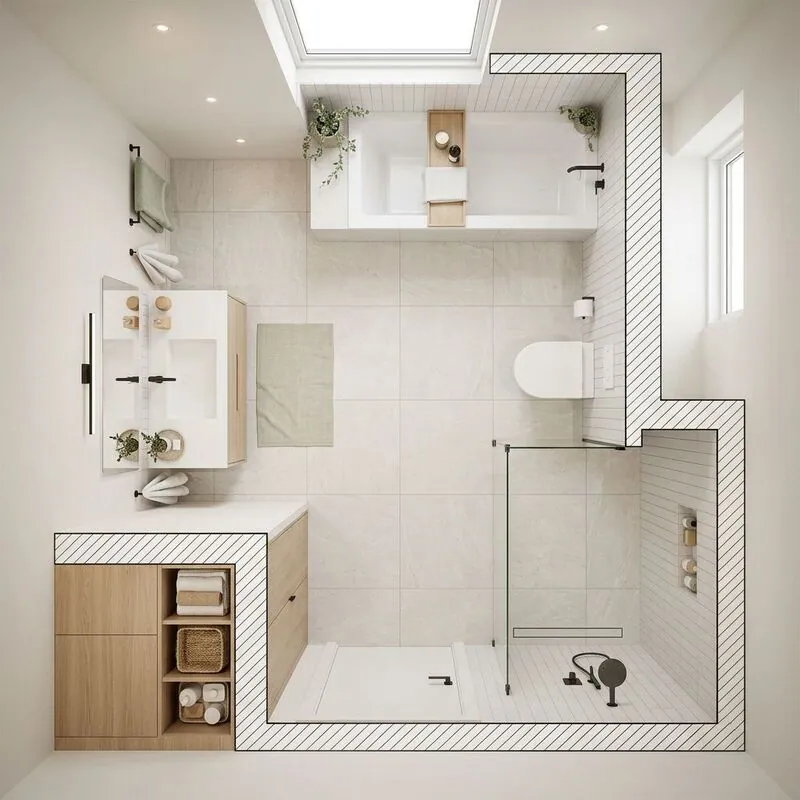 Scandinavian Bathroom