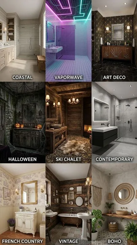 Explore multiple styles Bathroom