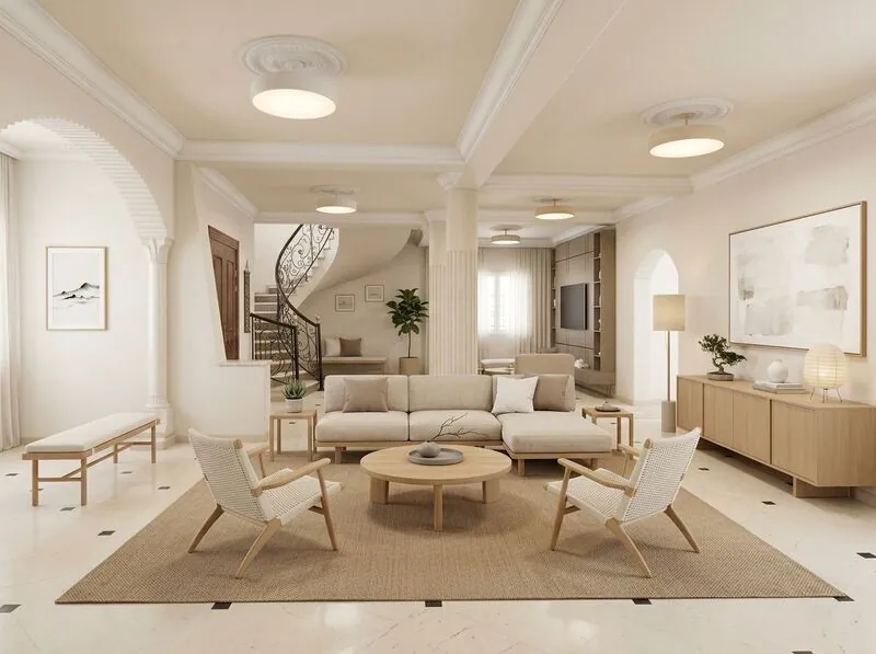 Zen Living room