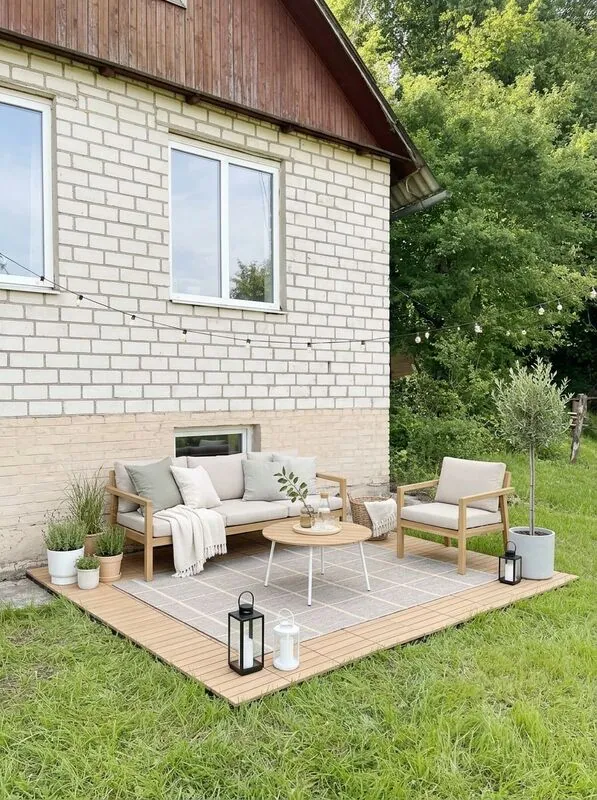 Scandinavian Outdoor patio