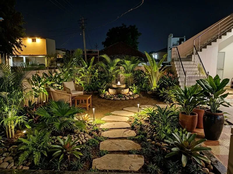 Tropical Outdoor garden