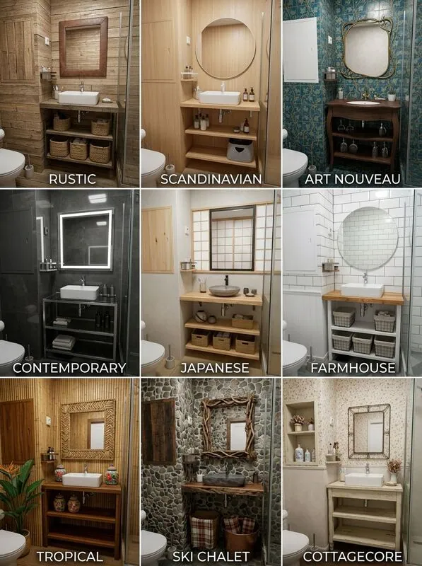 Explore multiple styles Bathroom