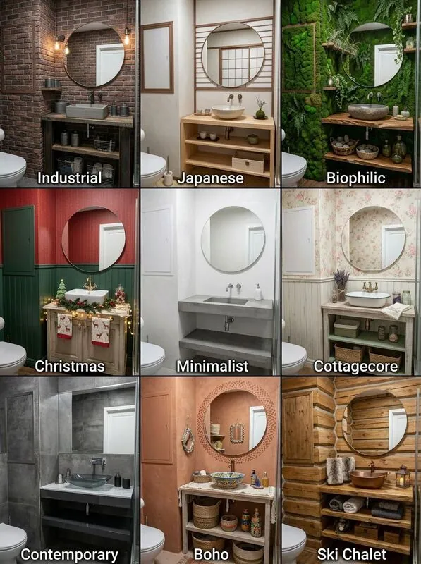 Explore multiple styles Bathroom