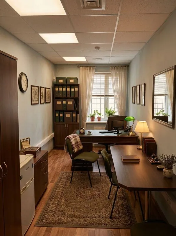 Vintage Study room
