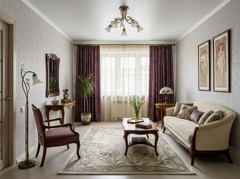 Art nouveau Living room