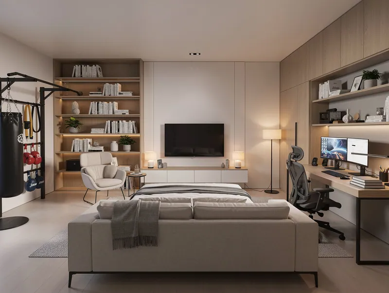 Modern Study room