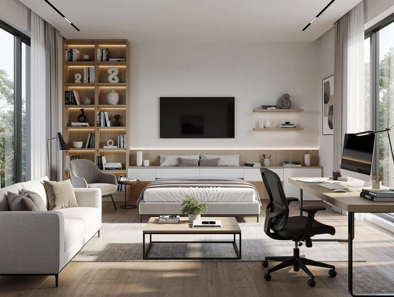 Modern Study room