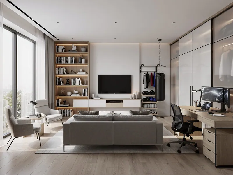 Modern Study room