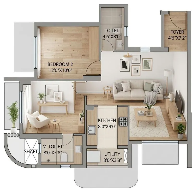 Scandinavian Living room
