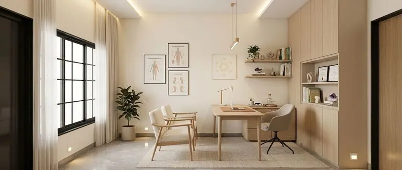Scandinavian Home office