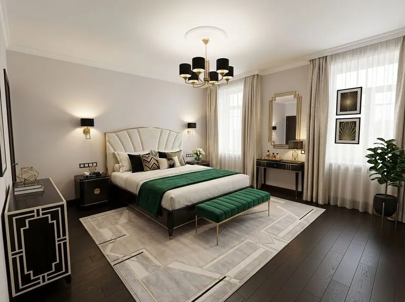 Art deco Bedroom