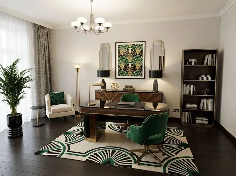 Art deco Home office