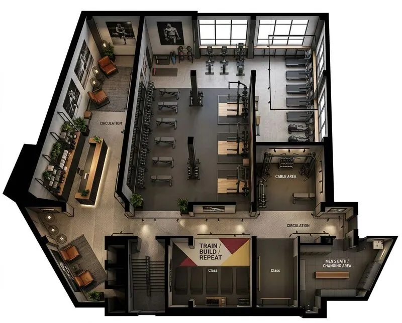 Industrial Gym
