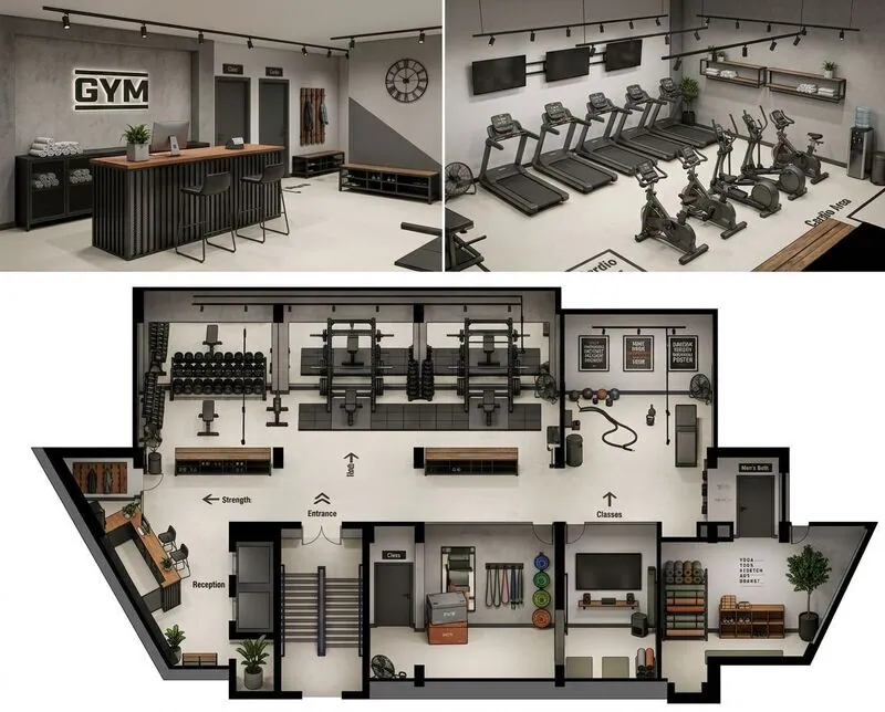 Industrial Gym