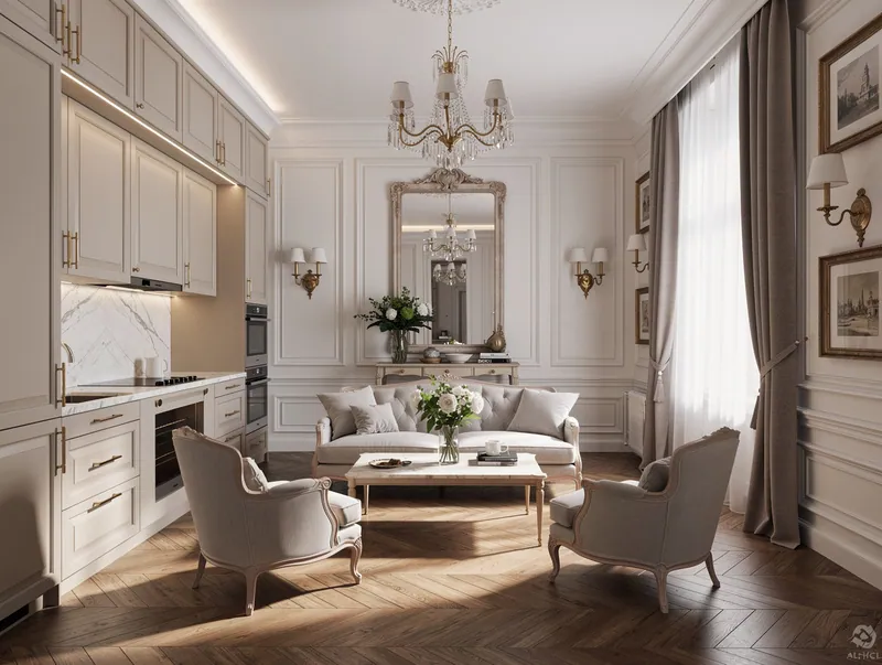Neoclassic Living room