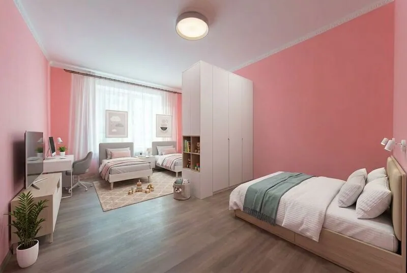 Contemporary Kids playroom