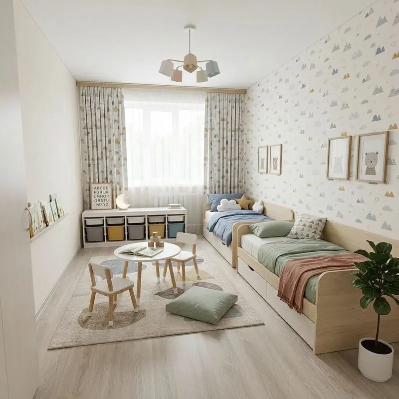 Modern Kids playroom