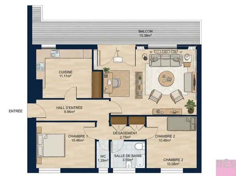 Scandinavian Living room