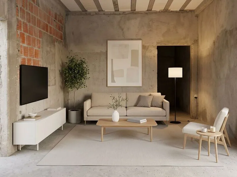 Minimalist Living room