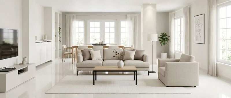 Minimalist Living room