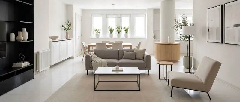 Minimalist Living room