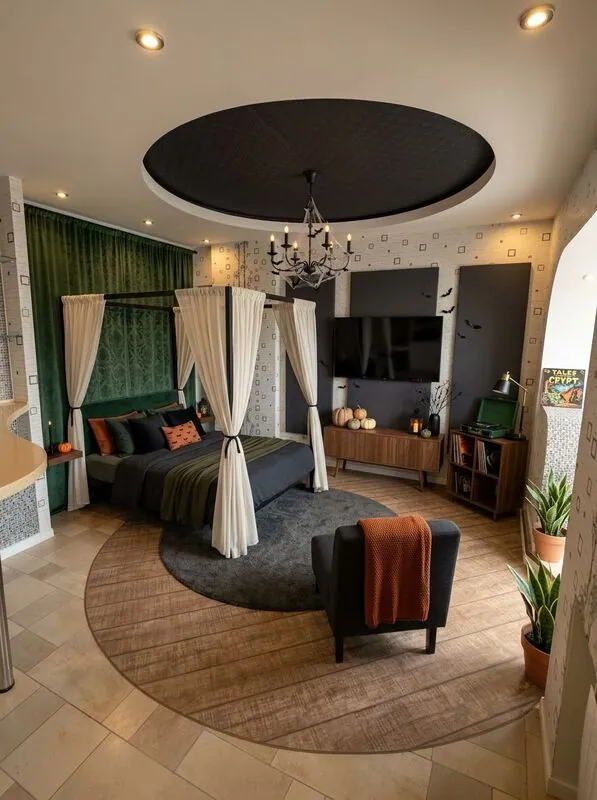 Halloween Living room