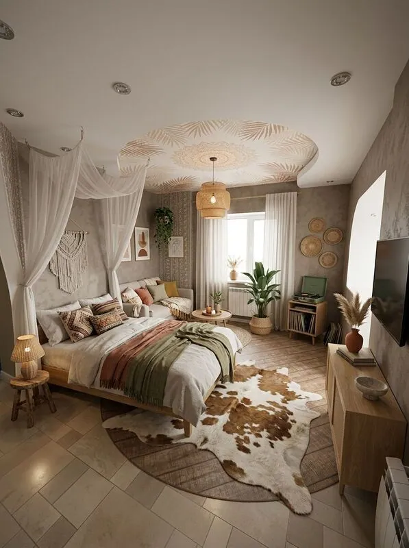 Boho Living room