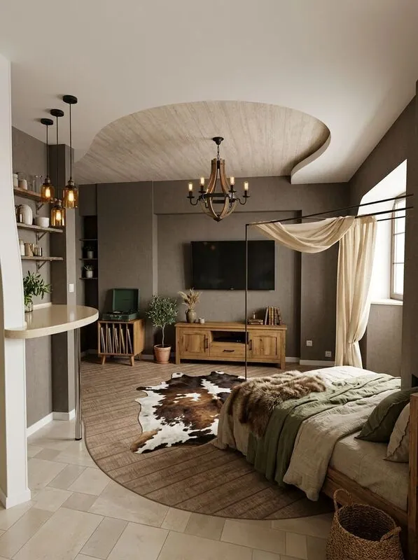 Rustic Living room
