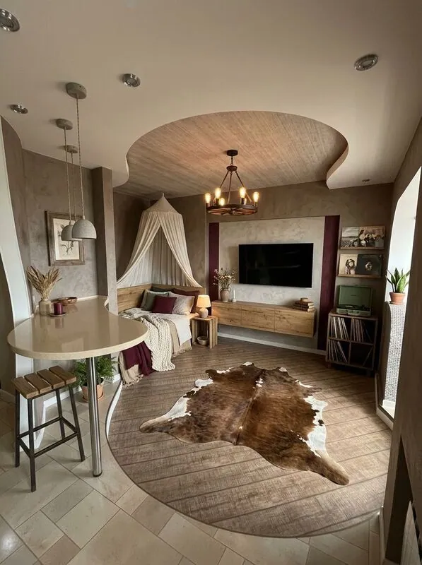 Rustic Living room