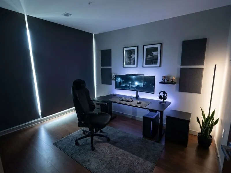 Modern Gaming room