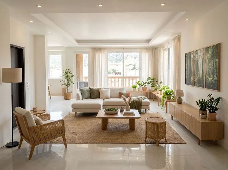 Biophilic Living room