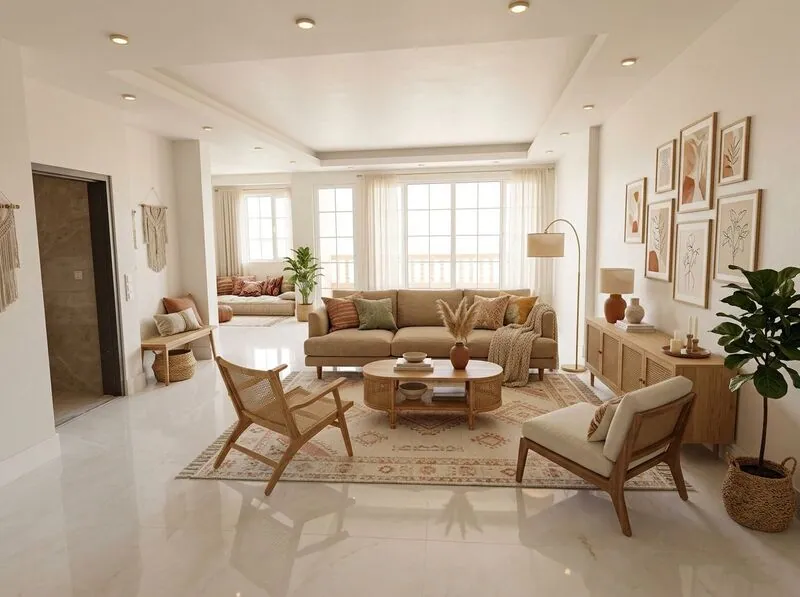 Boho Living room