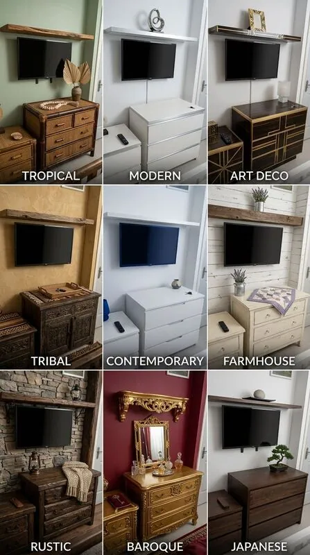 Explore multiple styles Bedroom