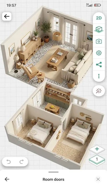 Farmhouse Living room
