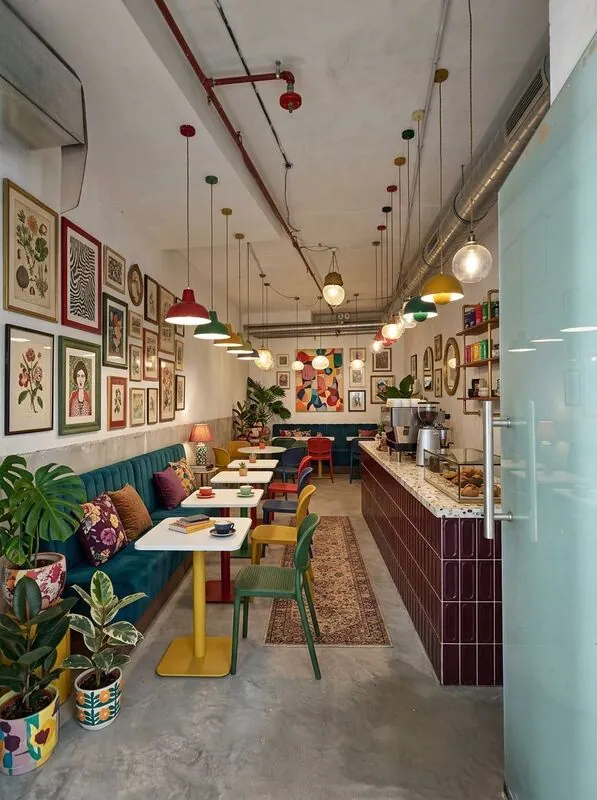 Maximalist Coffee shop