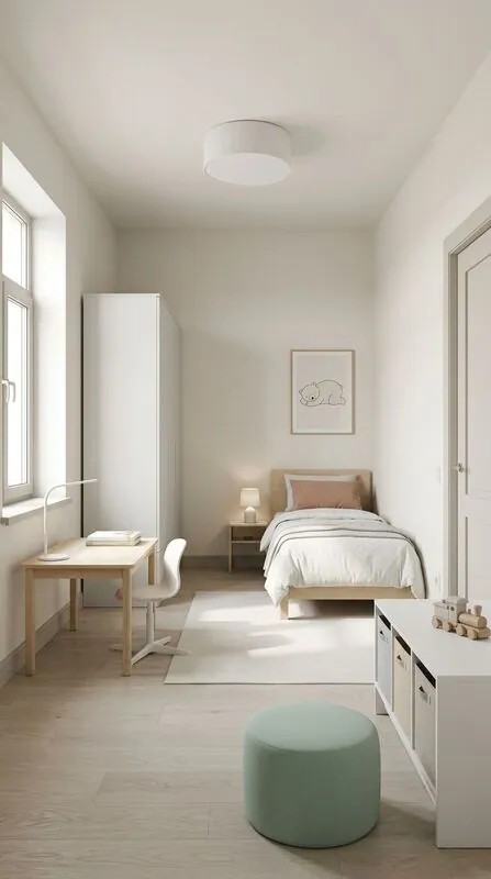 Minimalist Kids playroom