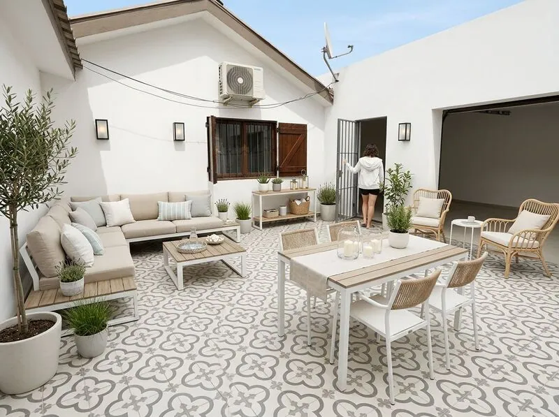 Coastal Outdoor patio