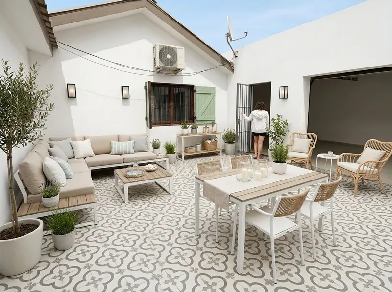 Coastal Outdoor patio