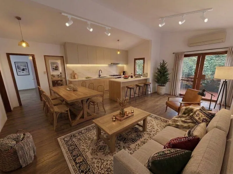 Ski chalet Living room