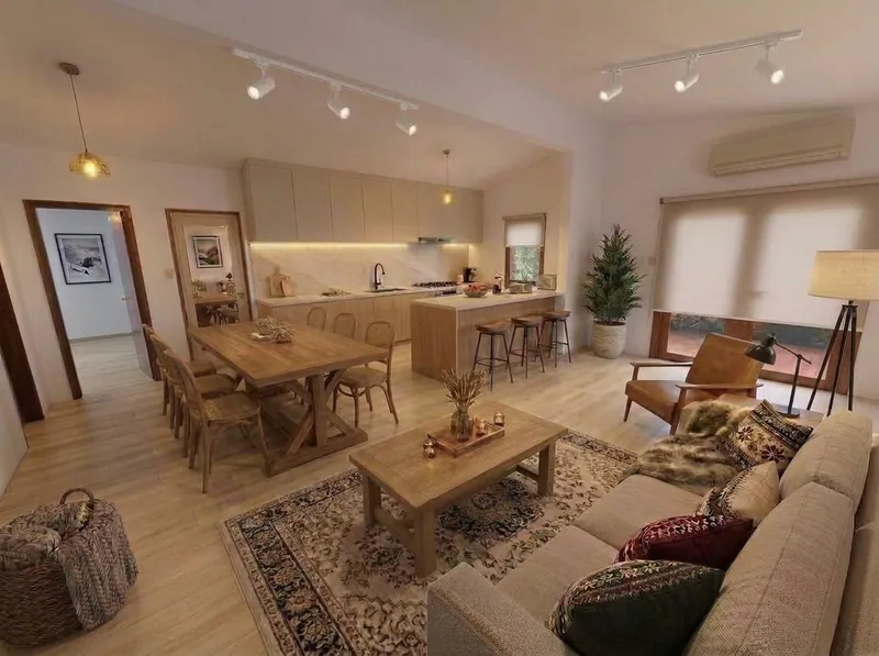 Ski chalet Living room