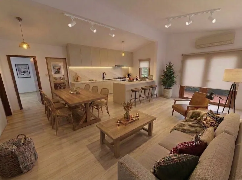 Ski chalet Living room