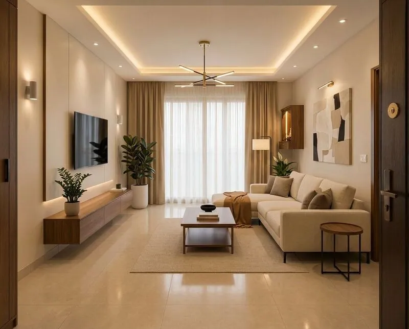 Minimalist Living room