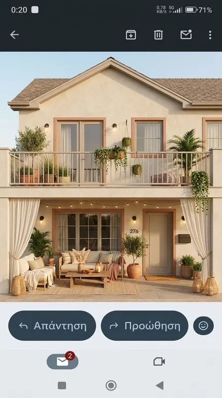 Boho House exterior