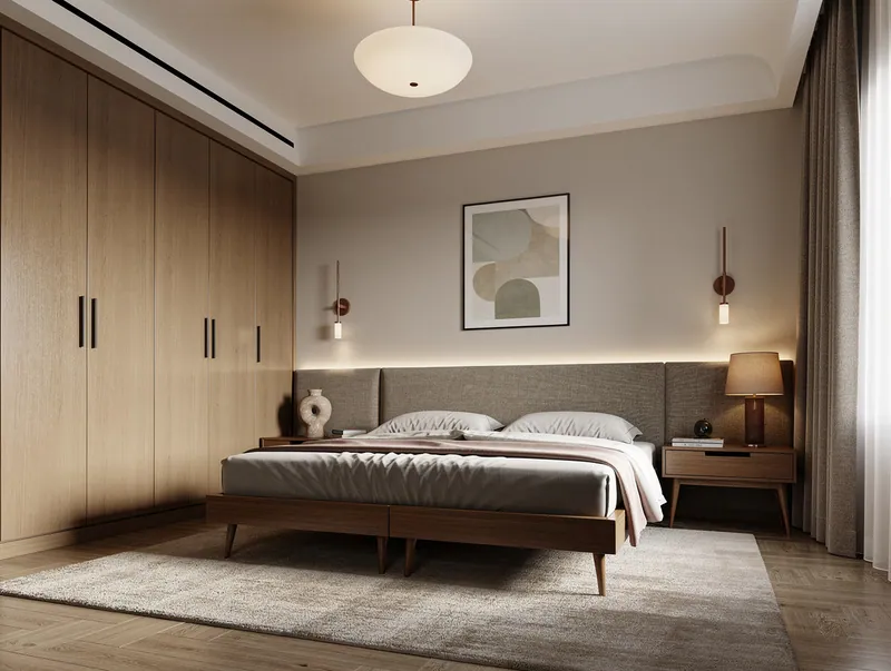 Midcentury modern Bedroom