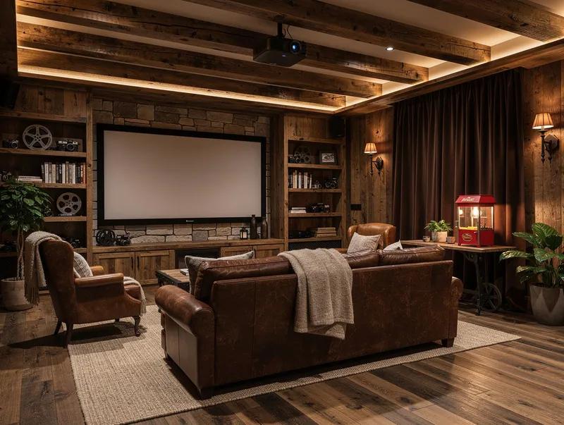 Rustic Living room