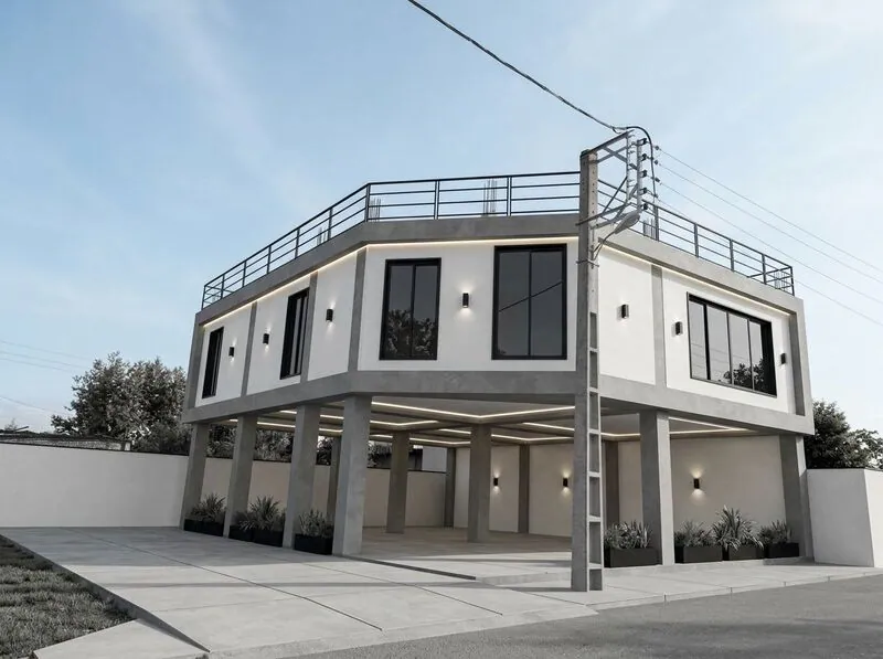 Modern House exterior