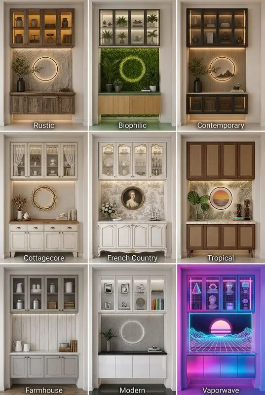 Explore multiple styles Living room