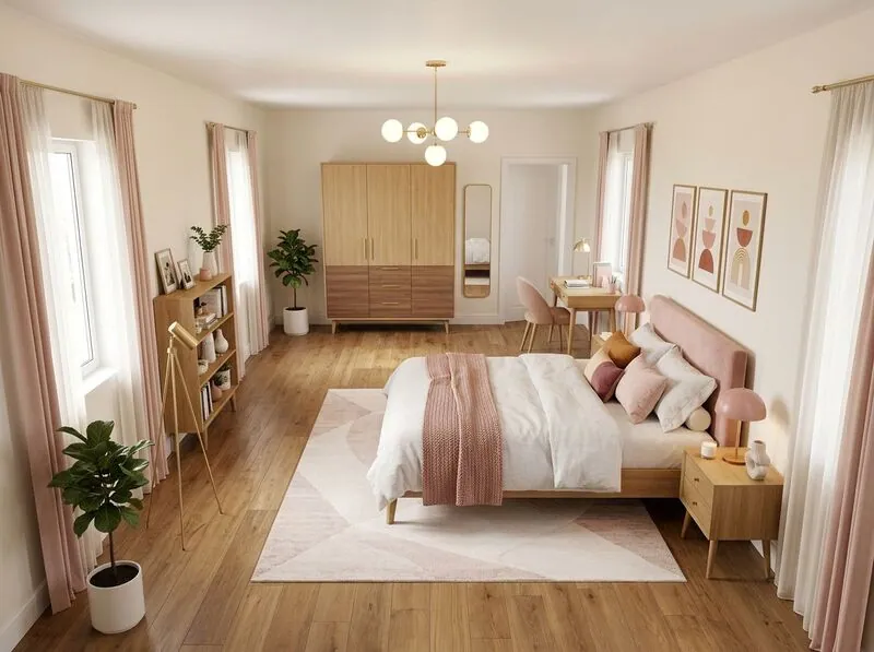 Midcentury modern Bedroom