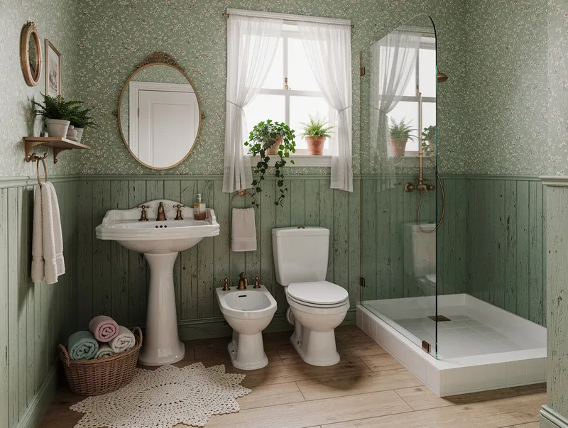 Cottagecore Bathroom